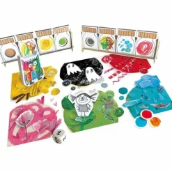 ASMODEE - Jeu de société space cow le monstre des couleurs - nouvelle édition 2022