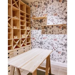 ASTIGARRAGA - Boîte de rangement en pin massif avec couvercle taille 1