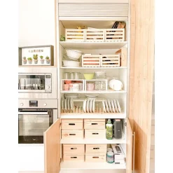 ASTIGARRAGA - Boîte de rangement en pin massif avec couvercle taille 3