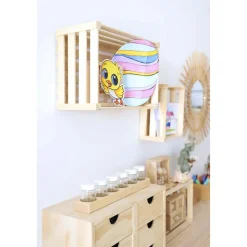 ASTIGARRAGA - Caisse de rangement en pin massif home box moyenne
