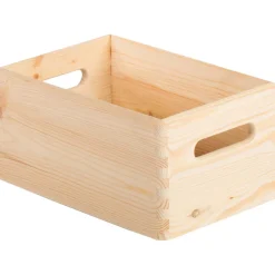 ASTIGARRAGA - Caisse en bois de rangement 30 x 20 x 14 cm