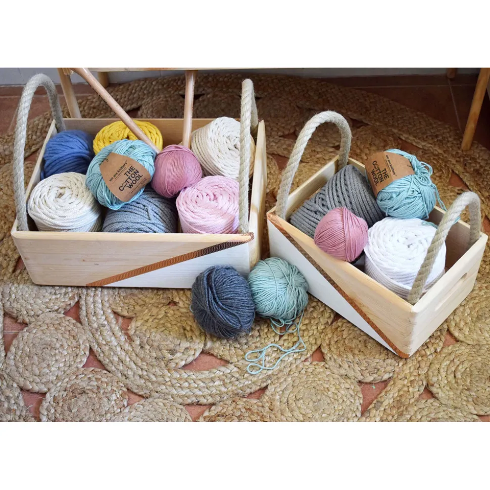 ASTIGARRAGA - Caisse en bois de rangement 30 x 20 x 14 cm