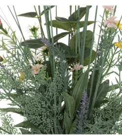 ATMOSPHERA - Bouquet bucolique artificiel avec eucalyptus h 66 cm