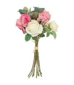ATMOSPHERA - Bouquet composé fleurs artificielles d 30 x h 50 cm