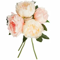 ATMOSPHERA - Bouquet de fleurs artificielles - h. 30 cm - rose