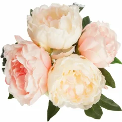 ATMOSPHERA - Bouquet de fleurs artificielles - h. 30 cm - rose
