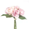 ATMOSPHERA - Bouquet de roses artificielles anciennes - h. 30 cm
