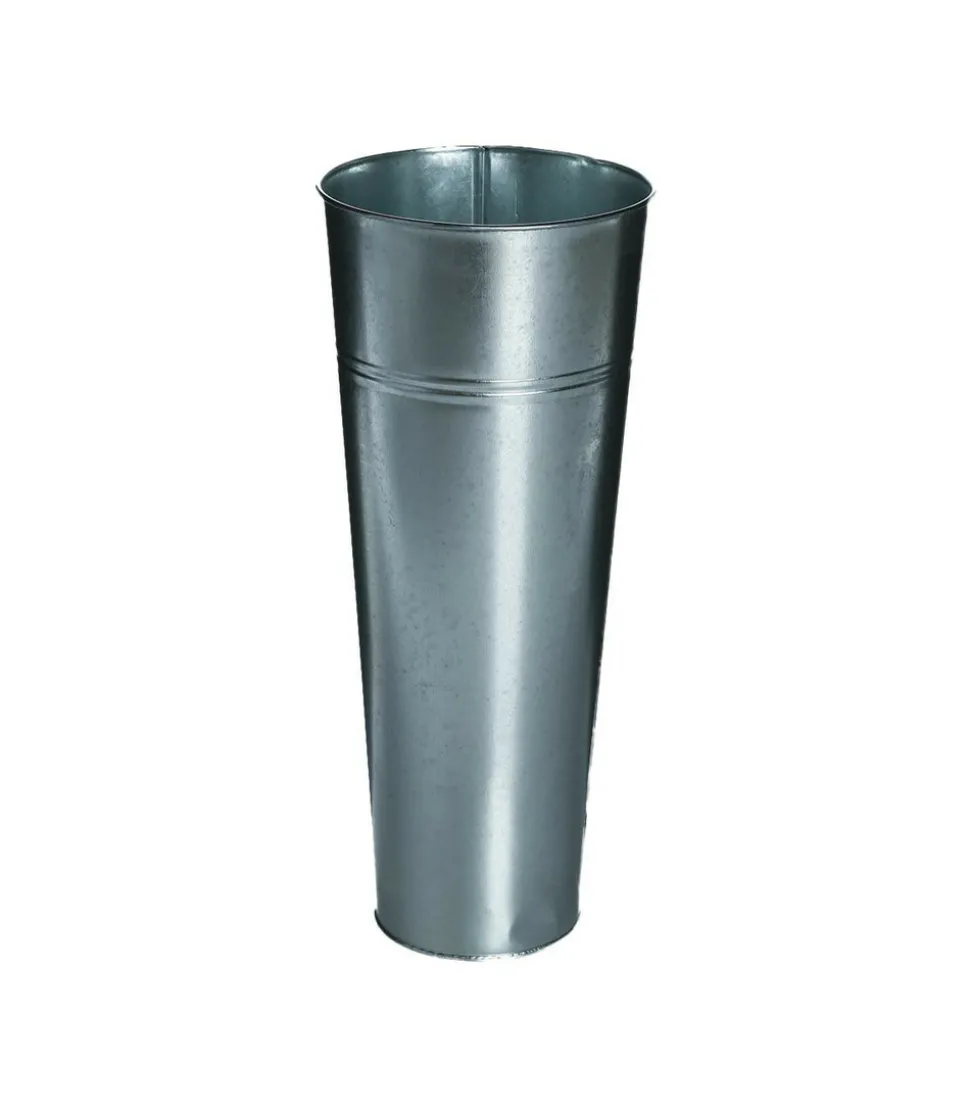 ATMOSPHERA - Etagère présentoir pour fleurs en zinc avec 9 cache-pots