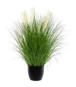 ATMOSPHERA - Plante artificielle bouquet herbes dans un pot h 105 cm