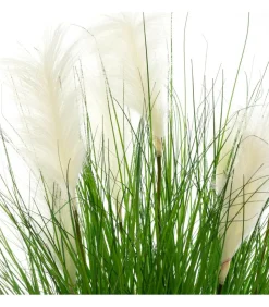 ATMOSPHERA - Plante artificielle ​​​​​​​bouquet herbes dans un pot h 105 cm