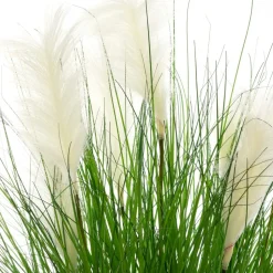 ATMOSPHERA - Plante artificielle ​​​​​​​bouquet herbes dans un pot h 105 cm