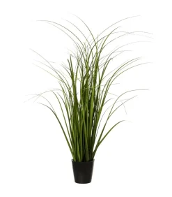 ATMOSPHERA - Plante artificielle bouquet d'herbes en pot h 50 cm