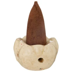 ATMOSPHERA CREATEUR D'INTERIEUR - Lot de 15 cônes d'encens avec support "taly" - ambre noir