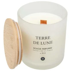 ATMOSPHERA CREATEUR D'INTERIEUR - Bougie parfumée "terre de lune" pétales de musc 255g
