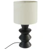 ATMOSPHERA CREATEUR D'INTERIEUR - Lampe à poser "yulia" noir h40cm