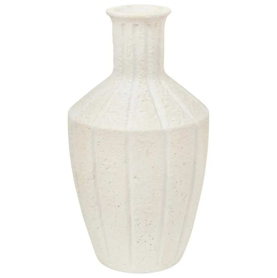 ATMOSPHERA CREATEUR D'INTERIEUR - Vase antique "nolwi" céramique blanc h48cm