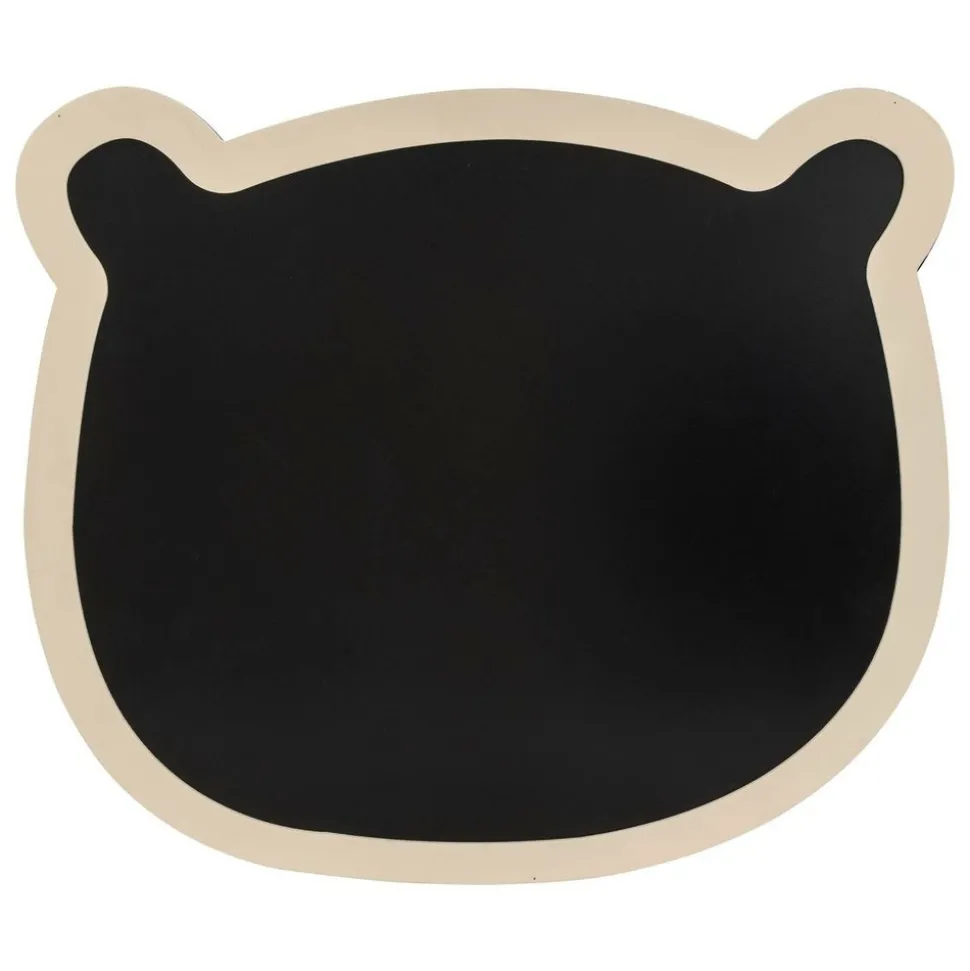 ATMOSPHERA CREATEUR D'INTERIEUR - Ardoise enfant "orso" noir h47,5x53cm