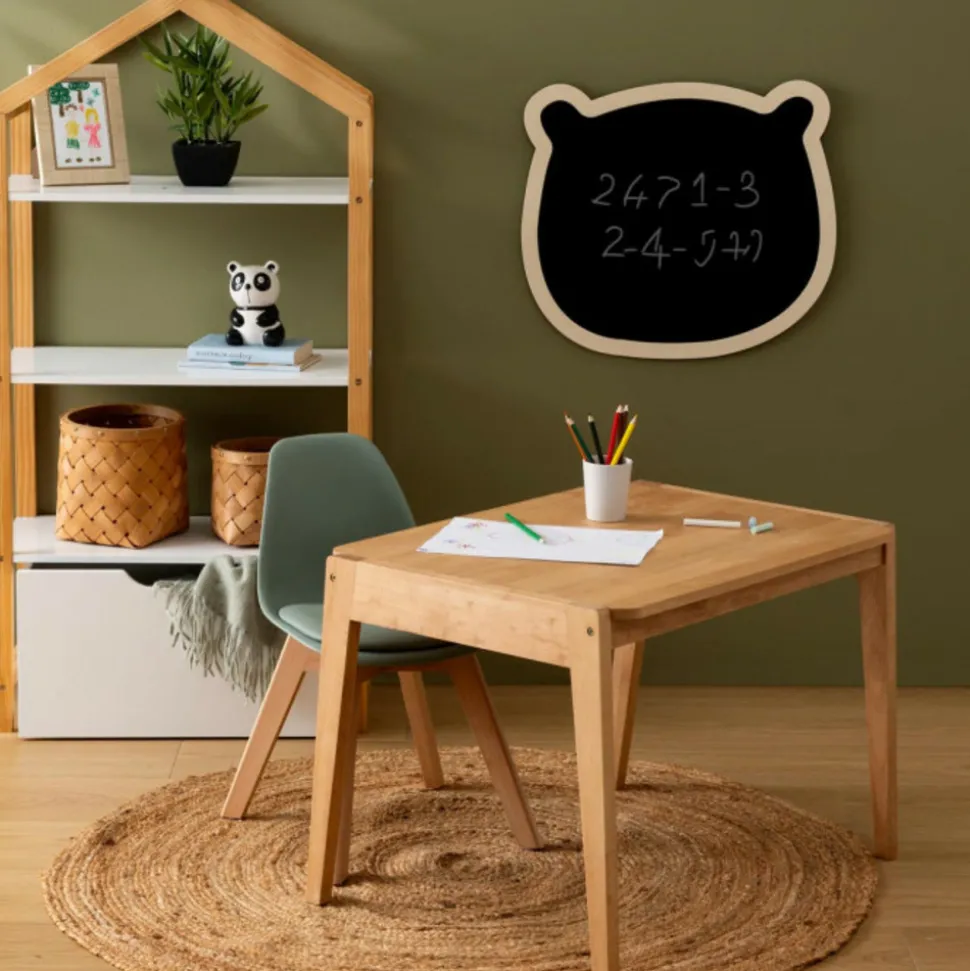 ATMOSPHERA CREATEUR D'INTERIEUR - Ardoise enfant "orso" noir h47,5x53cm
