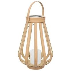 ATMOSPHERA CREATEUR D'INTERIEUR - Lanterne solaire "aria" beige h34,5cm