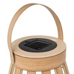 ATMOSPHERA CREATEUR D'INTERIEUR - Lanterne solaire "aria" beige h34,5cm