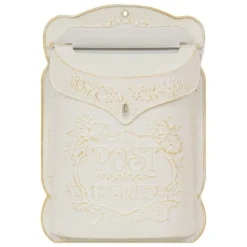 ATMOSPHERA CREATEUR D'INTERIEUR - Boite aux lettres "tino" blanc chaud h40,5cm