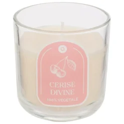 ATMOSPHERA CREATEUR D'INTERIEUR - Bougie parfumée " floa" cerise 115g