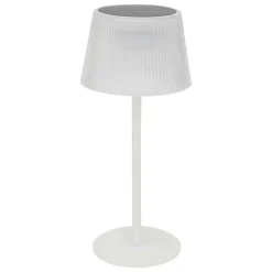 ATMOSPHERA CREATEUR D'INTERIEUR - Lampe d extérieur solaire et usb "katy" blanc h30cm
