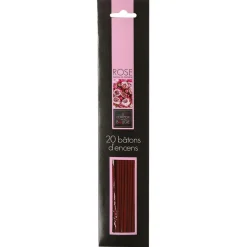 ATMOSPHERA CREATEUR D'INTERIEUR - Lot de 20 bâtons d'encens - rose