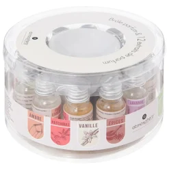 ATMOSPHERA CREATEUR D'INTERIEUR - Brûle - parfum et lot de 12 huiles - 10ml