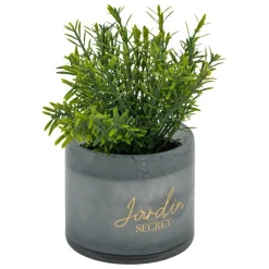 ATMOSPHERA CREATEUR D'INTERIEUR - Plante artificielle en pot "tayli" h18cm