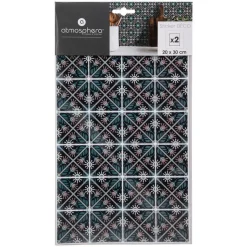 ATMOSPHERA CREATEUR D'INTERIEUR - Lot de 2 stickers mosaïque 20x30 cm