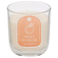 ATMOSPHERA CREATEUR D'INTERIEUR - Bougie parfumée " floa" pêche 210g