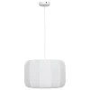 ATMOSPHERA CREATEUR D'INTERIEUR - Suspension "tobie" coton blanc d37cm