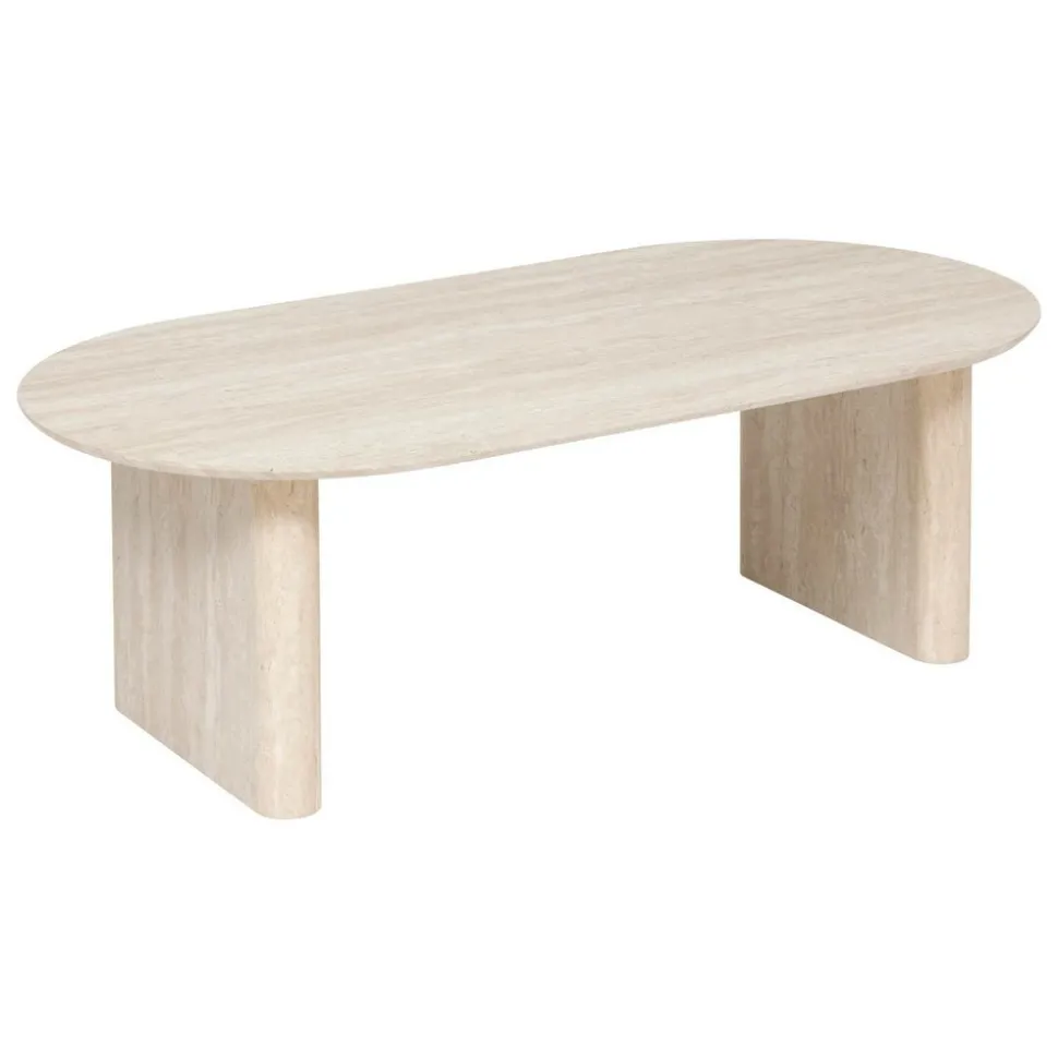 ATMOSPHERA CREATEUR D'INTERIEUR - Table basse "anaya" beige 120x60x40cm