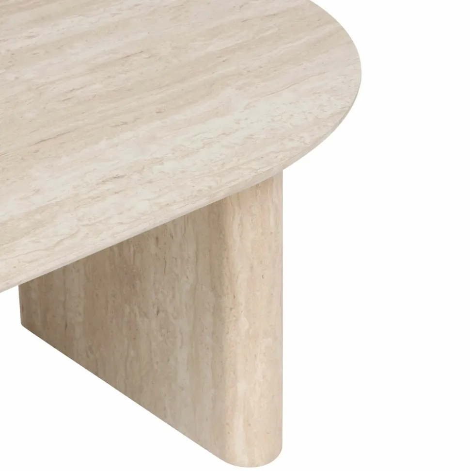 ATMOSPHERA CREATEUR D'INTERIEUR - Table basse "anaya" beige 120x60x40cm