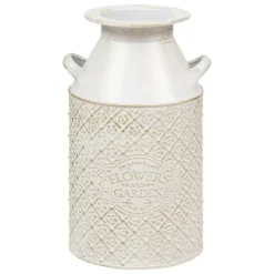 ATMOSPHERA CREATEUR D'INTERIEUR - Pot à lait "tino" blanc chaud h31,5cm