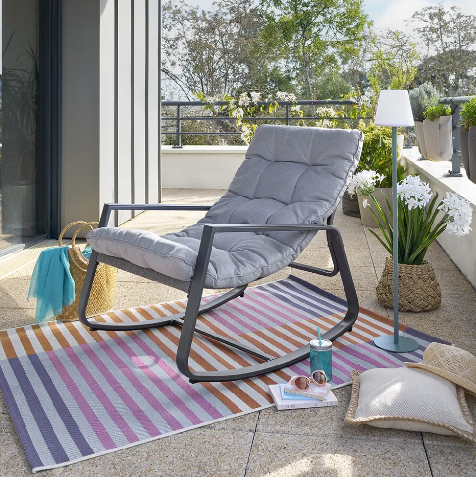 ATMOSPHERA CREATEUR D'INTERIEUR - Lampadaire extérieur "zack" h108cm vert olive