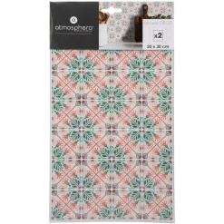 ATMOSPHERA CREATEUR D'INTERIEUR - Lot de 2 stickers mosaïque 20x30 cm