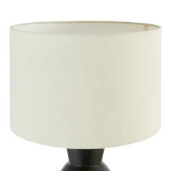 ATMOSPHERA CREATEUR D'INTERIEUR - Lampe à poser "yulia" noir h59cm