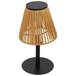 ATMOSPHERA CREATEUR D'INTERIEUR - Lampe d extérieur solaire et usb "kessy" beige h30cm