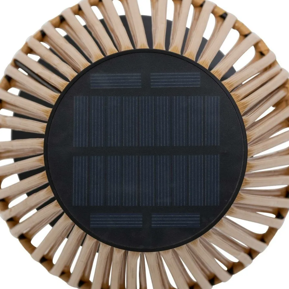 ATMOSPHERA CREATEUR D'INTERIEUR - Lampe d extérieur solaire et usb "kessy" beige h30cm