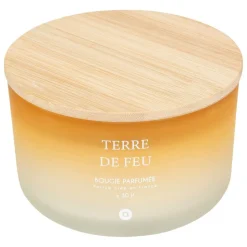ATMOSPHERA CREATEUR D'INTERIEUR - Bougie parfumée "terre des merveilles" bouquet de lila 420g