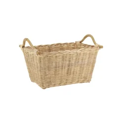 AUBRY GASPARD - Corbeille à linge en rotin naturel