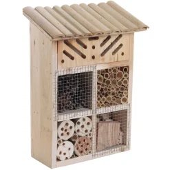 AUBRY GASPARD - Maison à insectes en bois et bambou