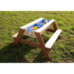 AXI - Table de jeux enfant en bois sable et eau nick