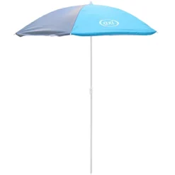 AXI - Table de pique-nique pour enfants nick et parasol marron et gris