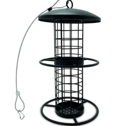 BB LOISIR - Mangeoire oiseaux extérieur à suspendre pour oiseaux sauvages pour jardin balcon distributeur de nourriture«34717 nourri-silo»