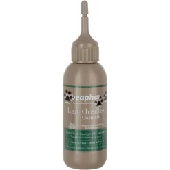 BEAPHAR - Lait nettoyant pour oreilles chiens et chats : Romarin et thym, 125 ml