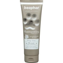 BEAPHAR - Shampoing pelage blanc pour chien : 250 ml