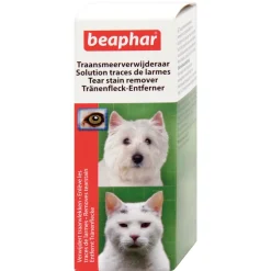 BEAPHAR - Solution contre les traces de larmes pour chat et chien : 50 ml